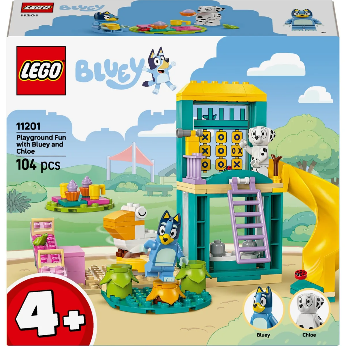 Конструктор LEGO Bluey 4+ різнокольоровий тварини