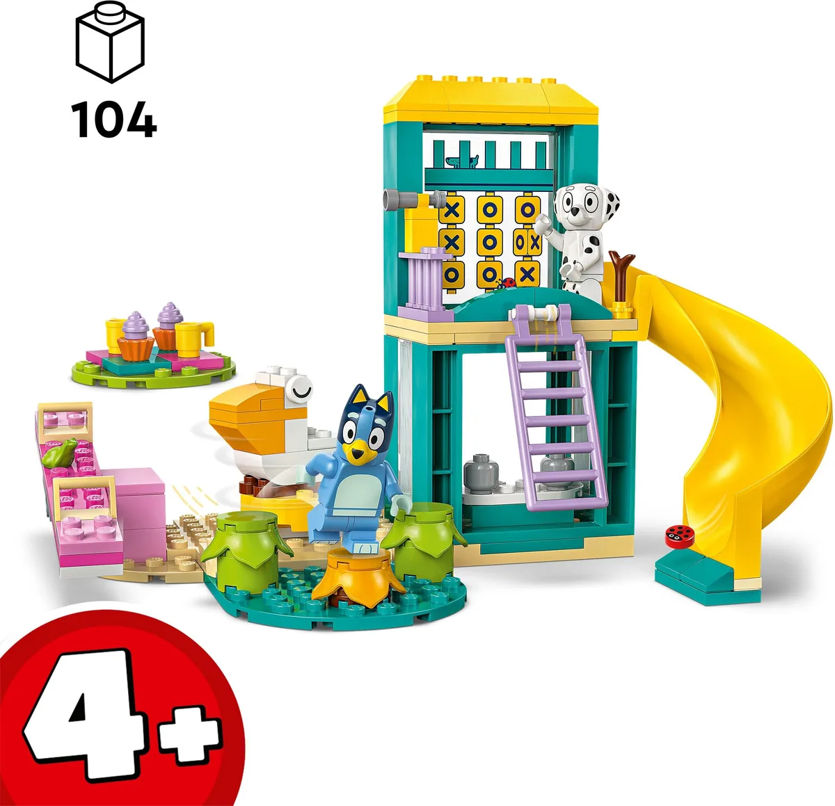 Конструктор LEGO Bluey 4+ різнокольоровий тварини