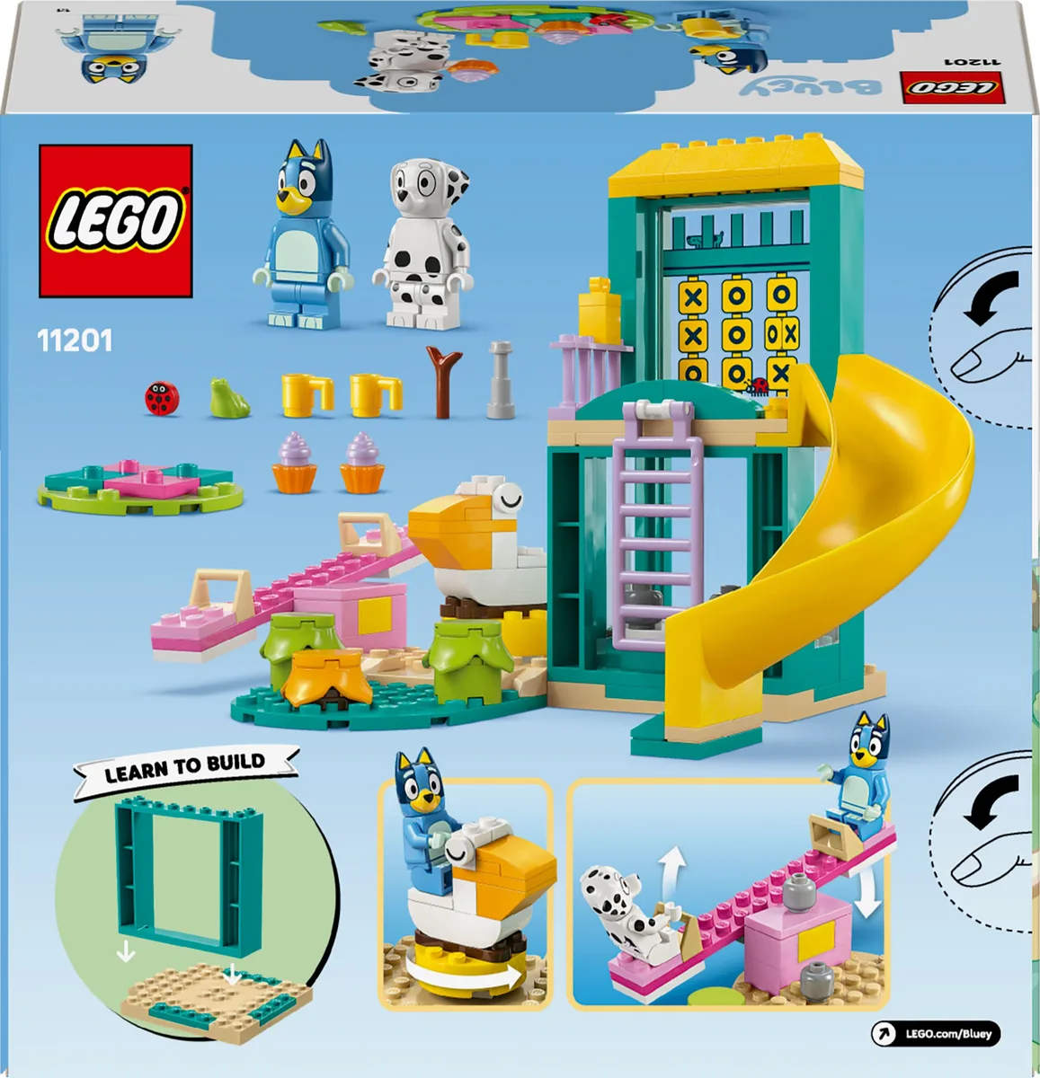 Конструктор LEGO Bluey 4+ різнокольоровий тварини