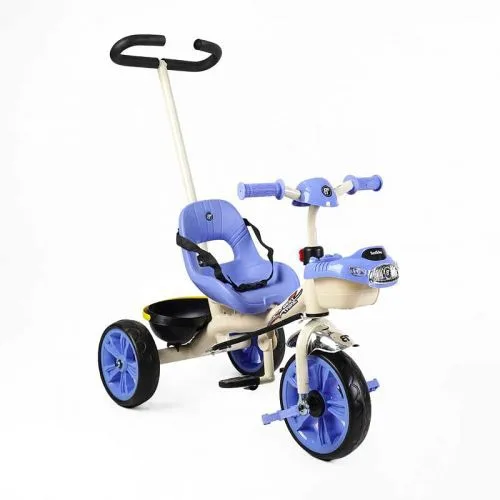 Велосипед 3-х колісний BestTrike з батьківською ручкою сталева рама для дітей з EVA колесами 10 8 дюймів