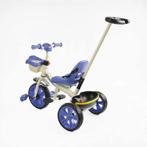 Велосипед 3-х колісний BestTrike з батьківською ручкою сталева рама для дітей з EVA колесами 10 8 дюймів