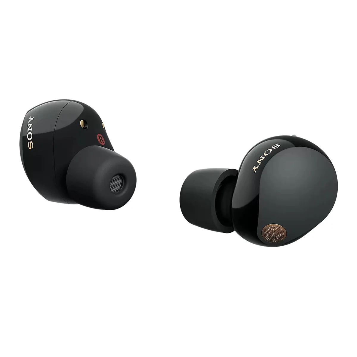 Наушники TWS Sony WF-1000XM5 BT 5.3, ANC, Hi-Res, IPX4, SBC, AAC, LDAC, LC3, Микрофон, Черный