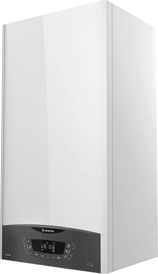 Газовый котел Ariston двухконтурный 30 кВт белый