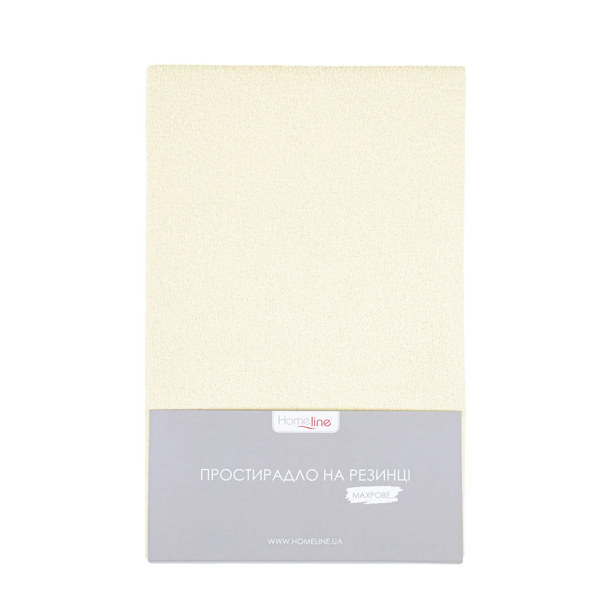 Простирадло махрове Home Line 180х200 см бежеве