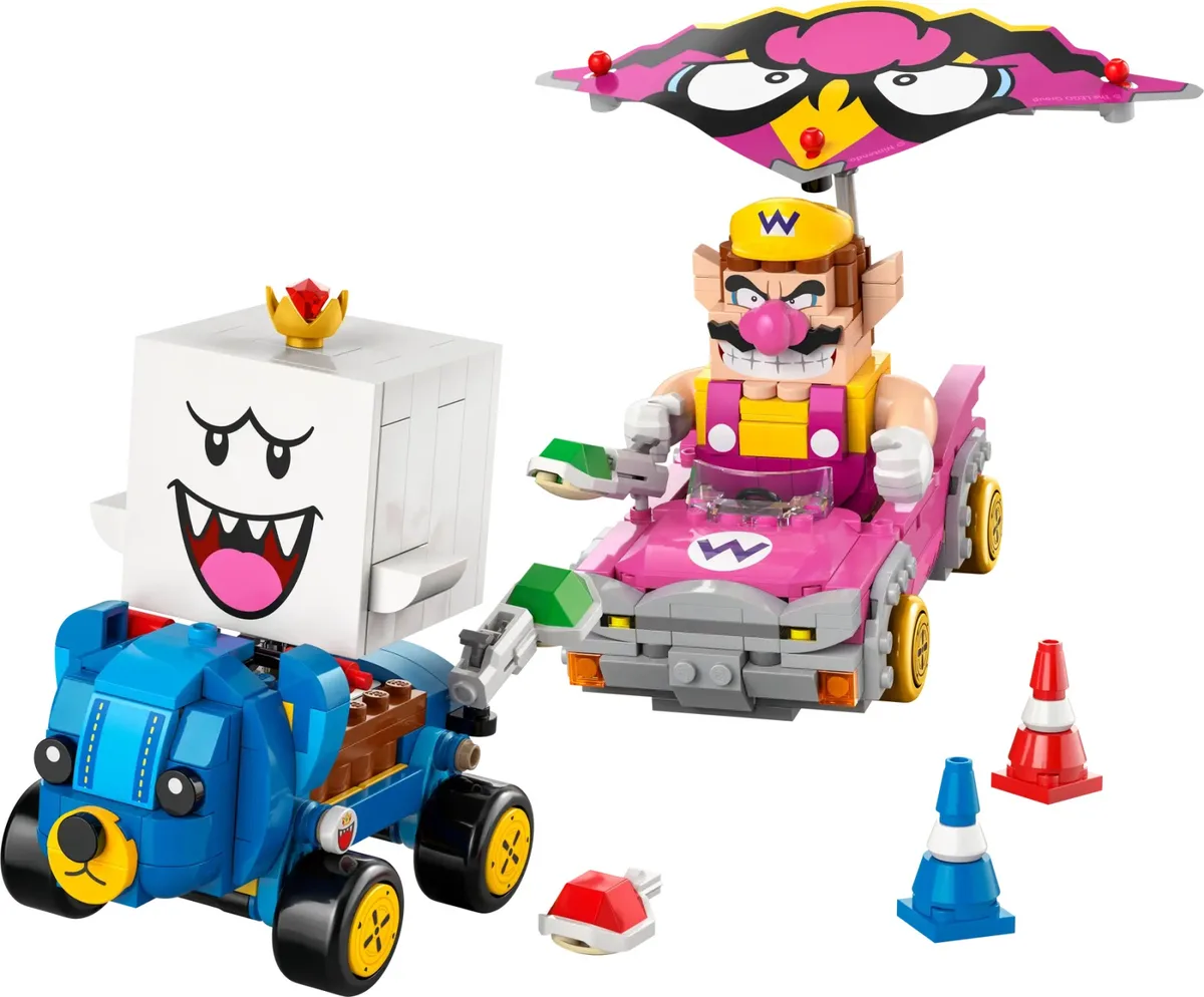 Конструктор LEGO Super Mario Mario Kart – Wario та King Boo