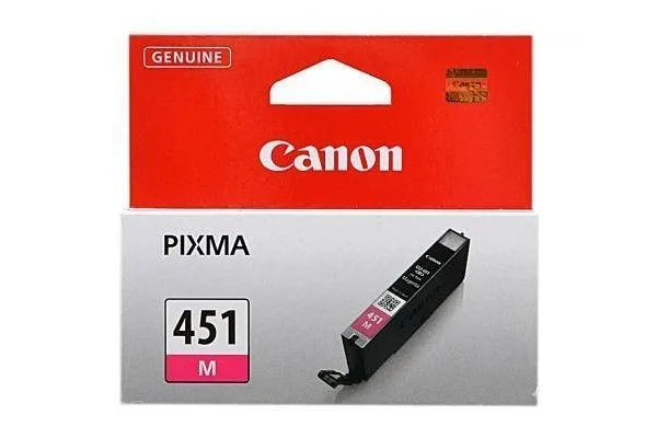 Картридж струменевий Canon CLI-451M (Magenta) PIXMA MG5440/MG6340