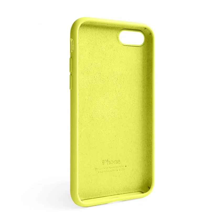 Чохол Silicone Case для Apple iPhone силіконовий жовтий