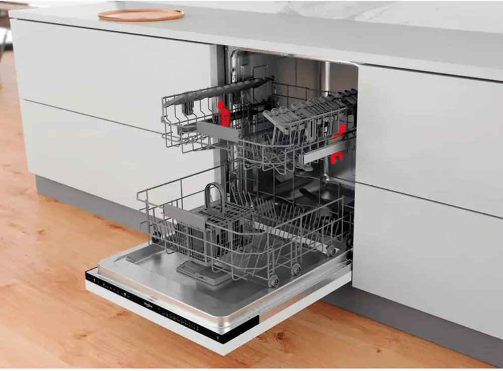Посудомийна машина Whirlpool вбудовувана електронна 14 комплектів 59,8х82х55,5 см Білий