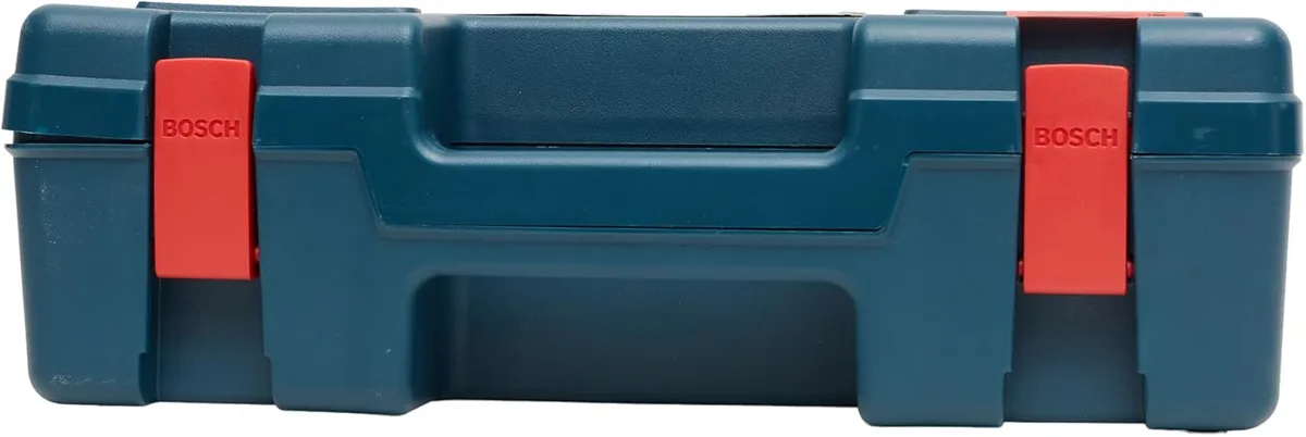Професійний будівельний фен Bosch GHG 23-66, 2300 Вт, температура до 650°C, продуктивність 150-500 л/хв, вага 0.66 кг.