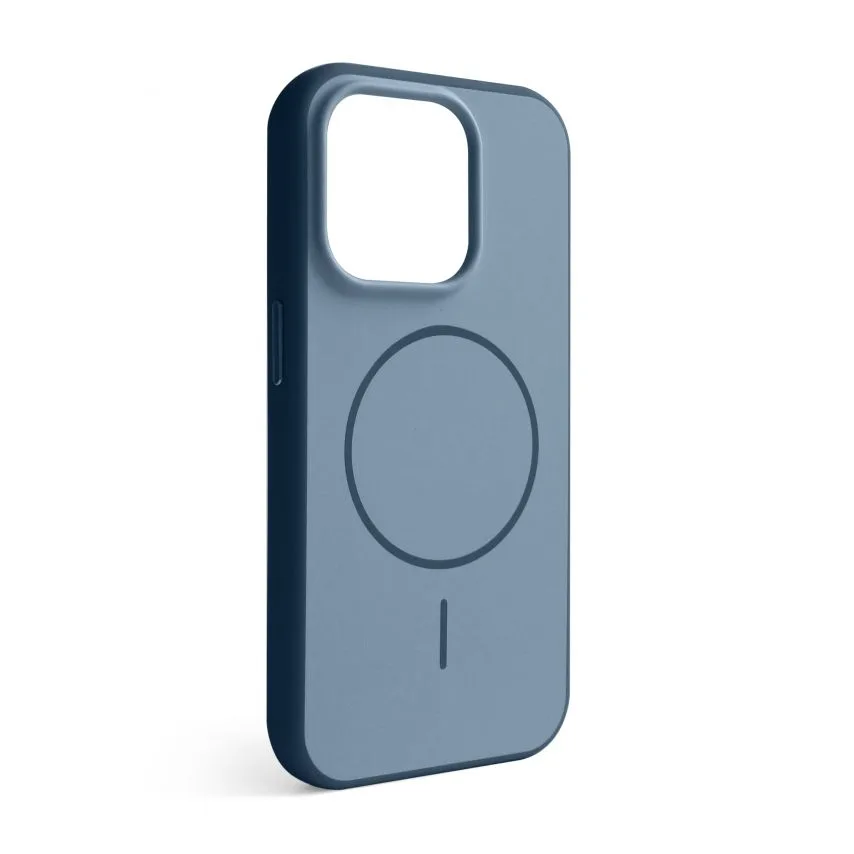 Чохол Soft Matte MagSafe TPU 16 Pro Max Синій