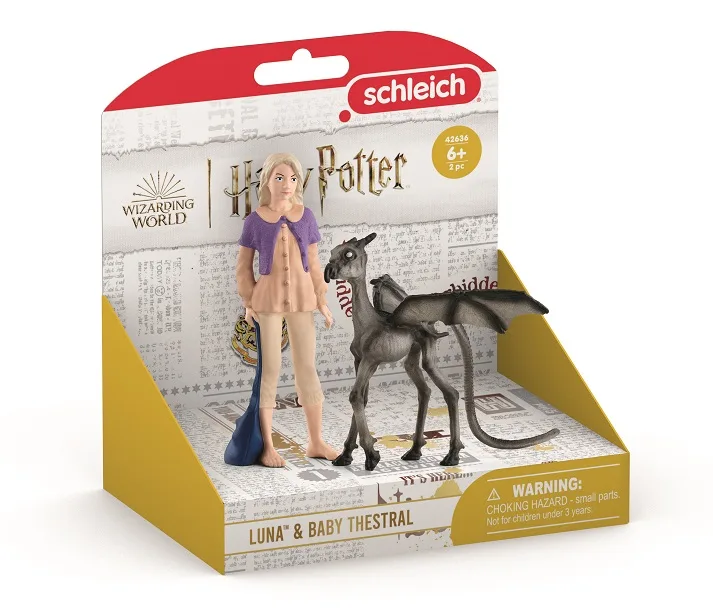 Набор фигурок Schleich Луна Лавгуд Тестрал пластик 12х2х10 см