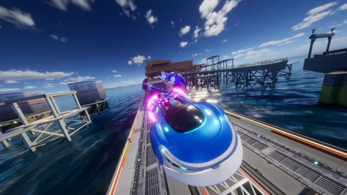Гра консольна PS4 Sonic Racing: CrossWorlds, BD диск