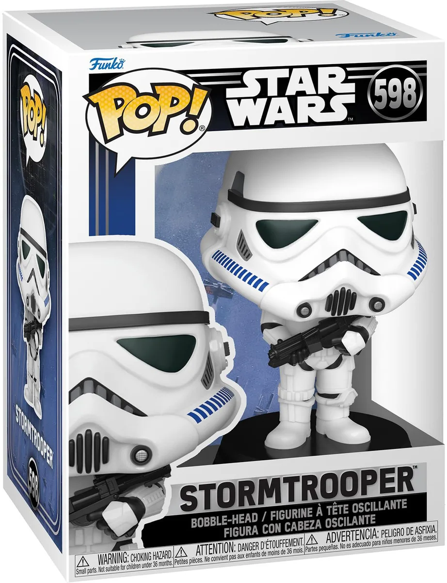 Фігурка Funko Stormtrooper вініл 10 см біла