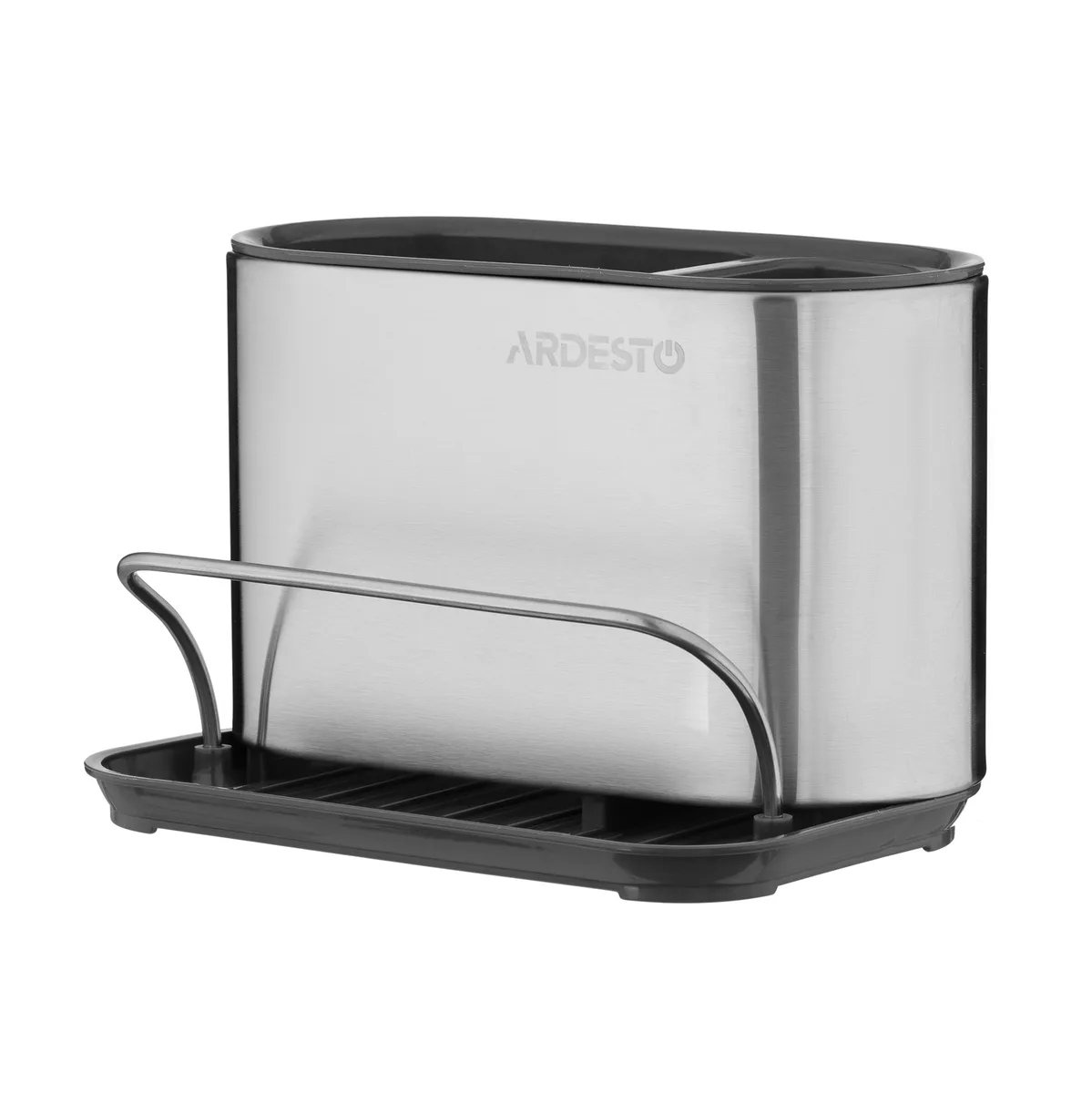 Органайзер для кухни ARDESTO пластик сталь 18x12 3x13 см серый темный