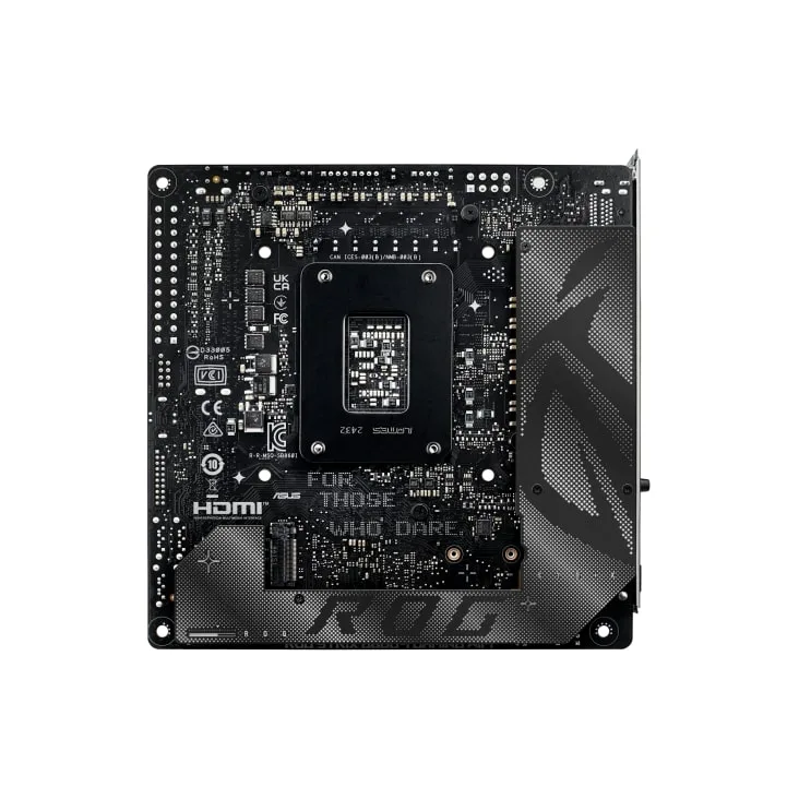 Материнская плата ASUS ROG STRIX B860-I GAMING WIFI s1851 B860 2xDDR5 M.2 DP HDMI USB Type-C Wi-Fi BT mITX