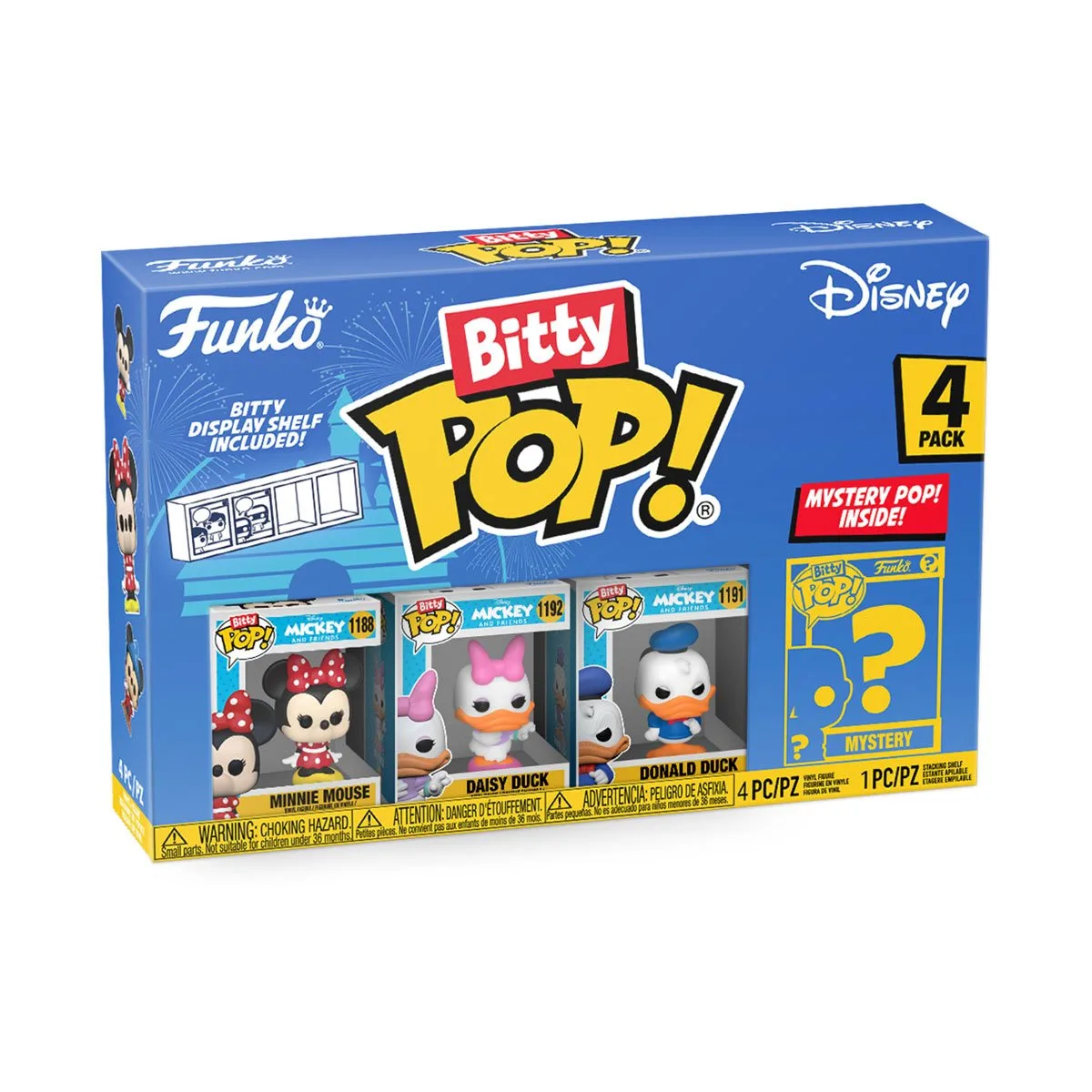 Набор подарочный Funko POP (Bitty): Disney - Минни 4pk