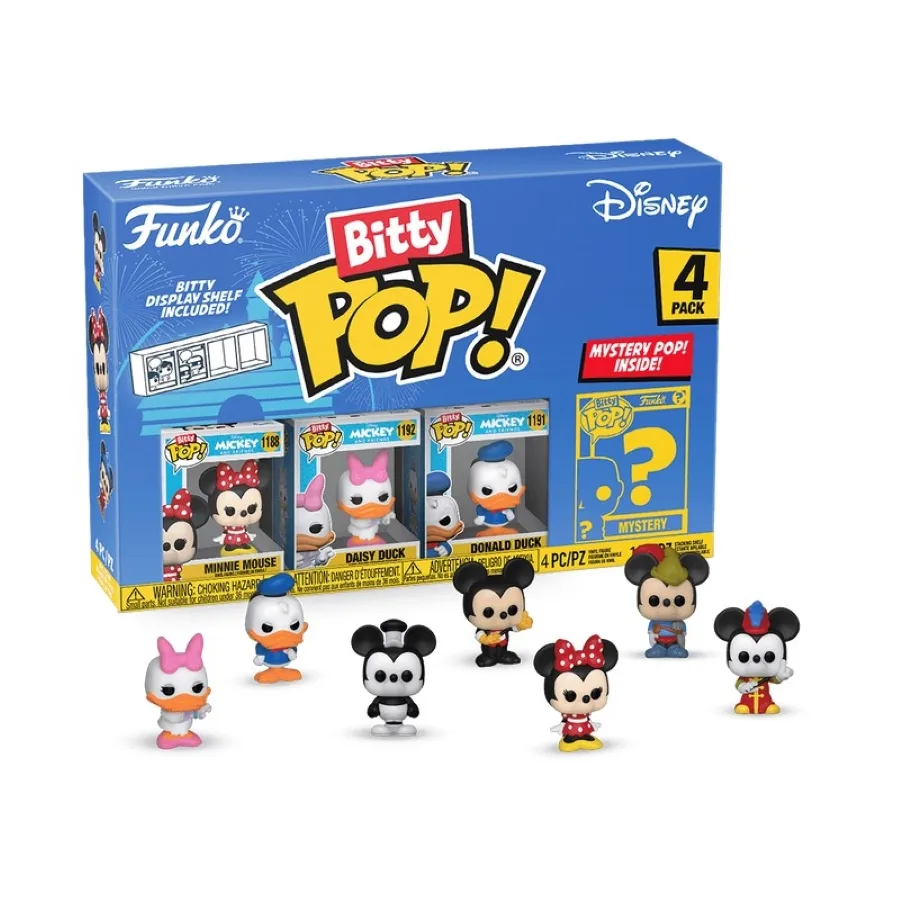 Набор подарочный Funko POP (Bitty): Disney - Минни 4pk