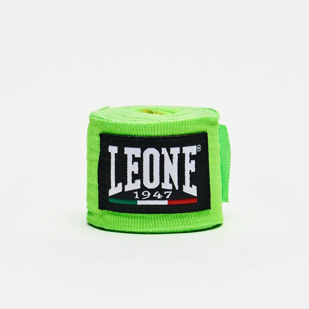 Боксерські бинти Leone бавовна 3,5 м зелений 2 шт