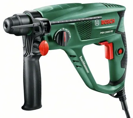 Перфоратор Bosch PBH 2000 RE SDS-plus 550 Вт 17 Дж 22 кг