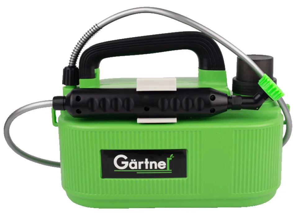 Акумуляторний обприскувач GARTNER 5 л, 3.7 В, 2.5 А·год, вага 0.92 кг