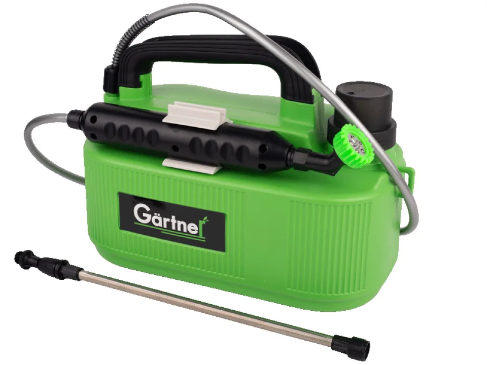 Акумуляторний обприскувач GARTNER 5 л, 3.7 В, 2.5 А·год, вага 0.92 кг