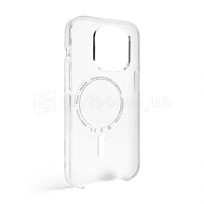 Чохол MagSafe для Apple iPhone 14 Pro Max прозорий силікон 14 Pro Max