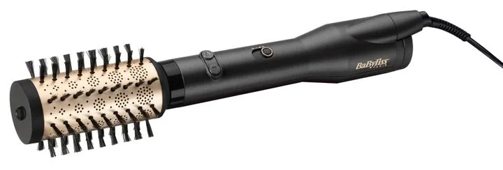 Фен-щітка Babyliss Big Hair Luxe, 650 Вт, 2 швидкості, холодний обдув, керамічне покриття, чорний колір.