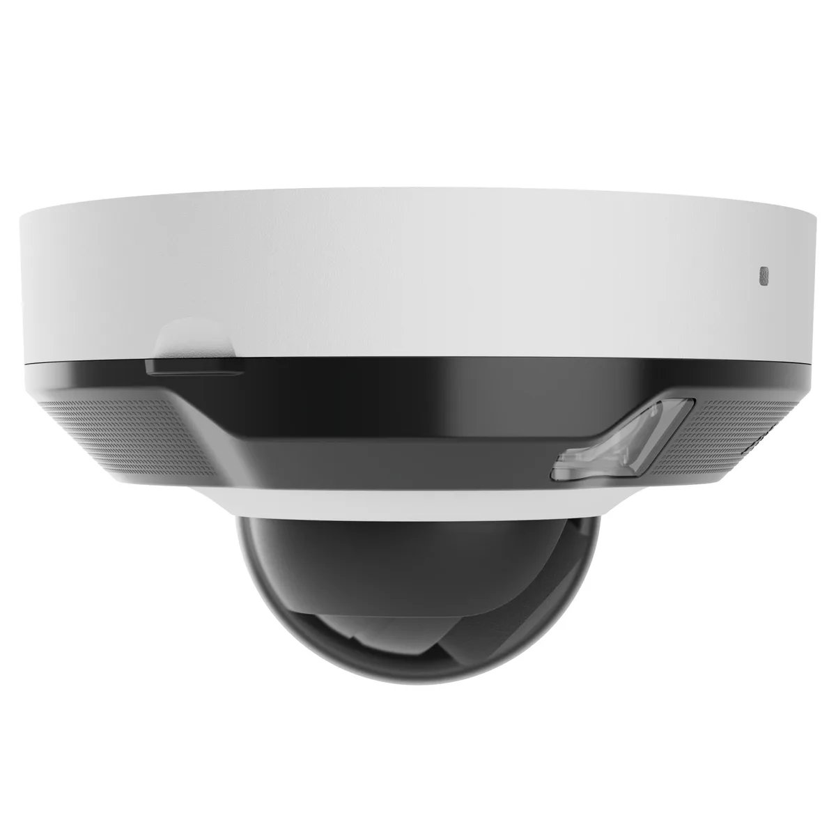 IP-камера проводная Ajax DomeCam Mini HL white, 8 МП, 4 мм, гибридная подсветка IR 15 м, белый LED 15 м, Poe, True WDR, IP 65, ИК 15 м, аудио, угол обзора 75° до 85°, мини купольная, белая.