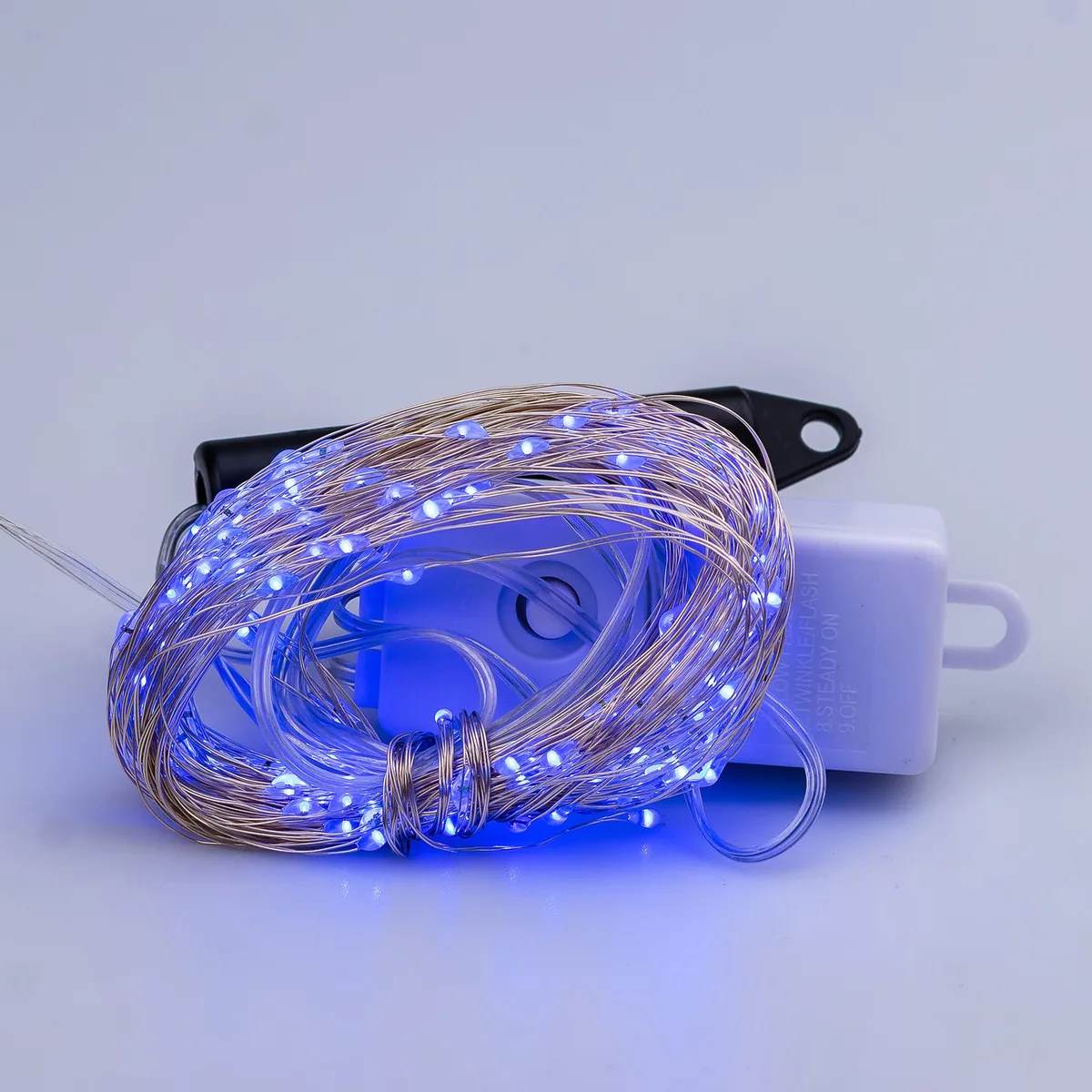 Светодиодная гирлянда 2м 200LED Конский хвост Синяя