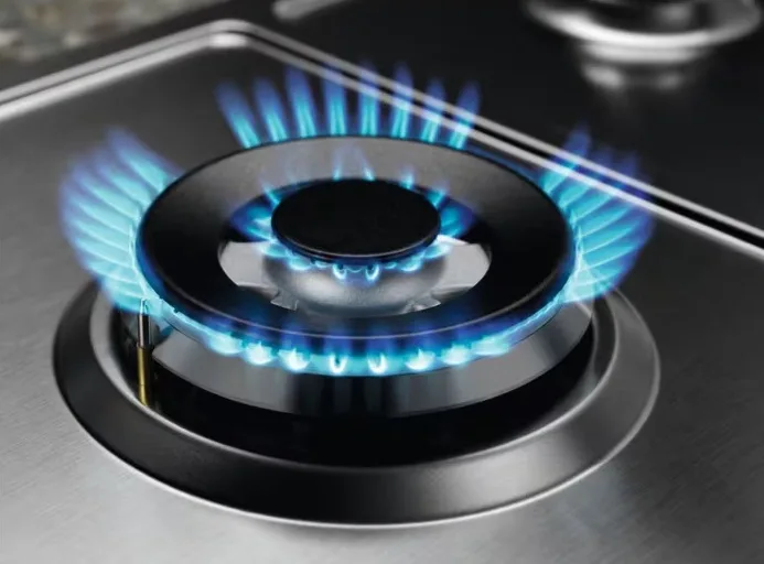 Газова варильна панель Electrolux, 60 см, чавун та нержавіюча сталь.