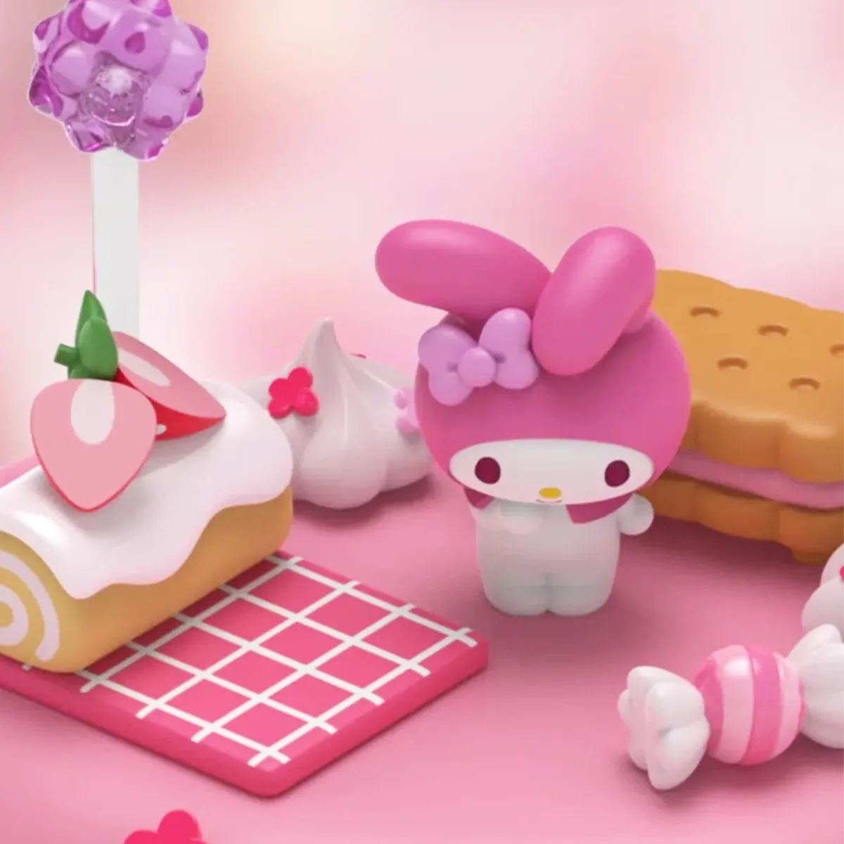 Ігровий набір Mighty Jaxx вініл 19х28х19 см Kandyland Sanrio Май Мелоді