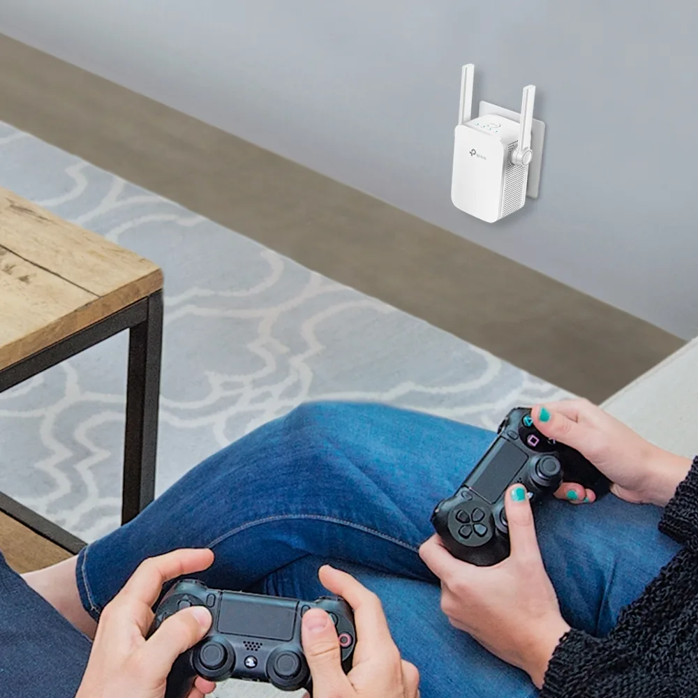 Розширювач покриття WiFi TP-LINK 2 антени 2,4 ГГц 5 ГГц AC750 білий