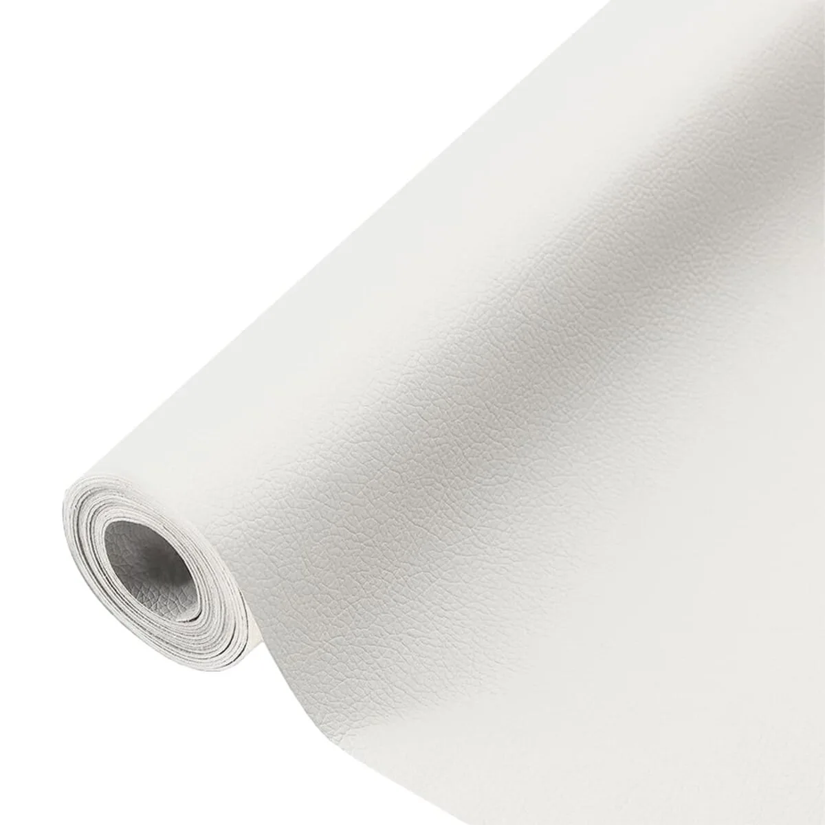 Самоклеюча екошкіра 1,37х3 м 0,5 мм PVC+PU Білий