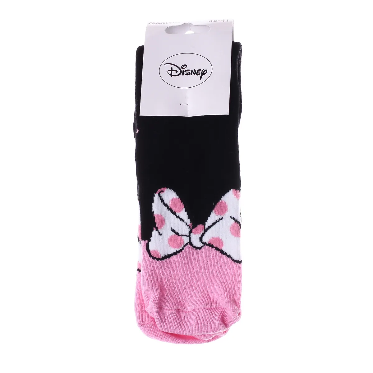 Шкарпетки DISNEY MINNIE 81% бавовна 36-41 чорний рожевий