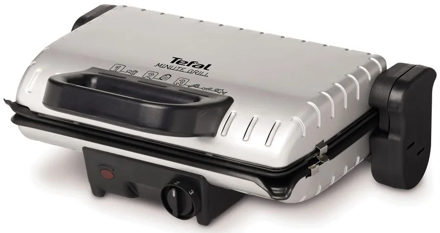 Гриль Tefal электрический металл 1600Вт 22 см черный