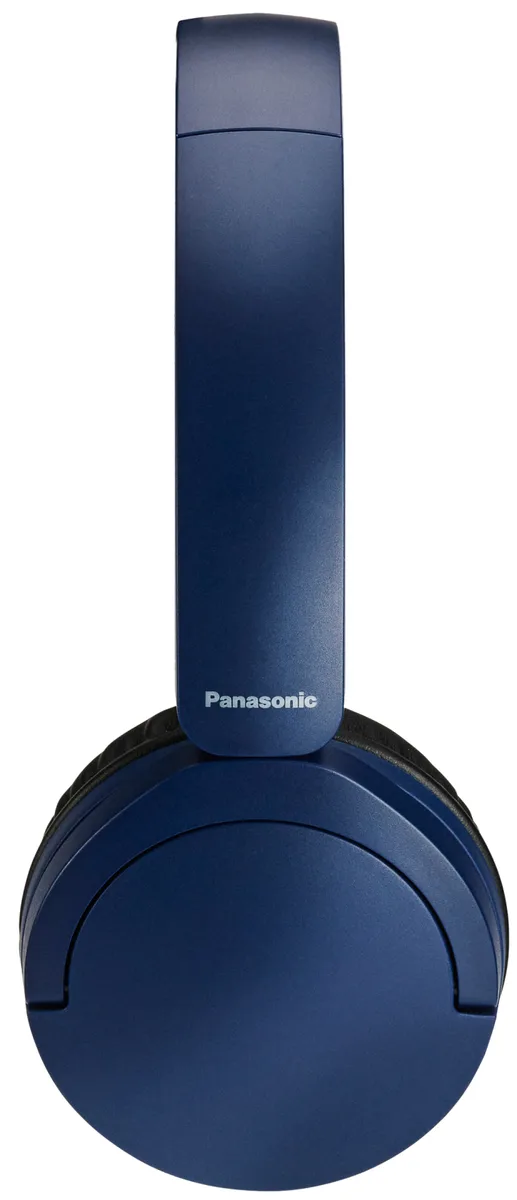 Наушники Panasonic беспроводные накладные синие пластиковые для спорта 140 г.