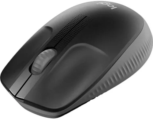 Миша Logitech бездротова оптична середня темно-сіра 1000 dpi
