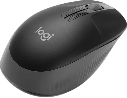 Миша Logitech бездротова оптична середня темно-сіра 1000 dpi
