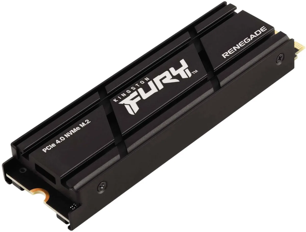 Накопичувач SSD Kingston M.2 1TB PCIe 4.0 FURY Renegade + радіатор