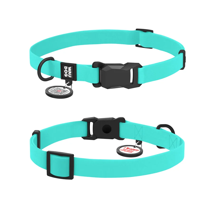 Нашийник WAUDOG Magnet S 15 мм COLLARTEX 26-35 см тіффані