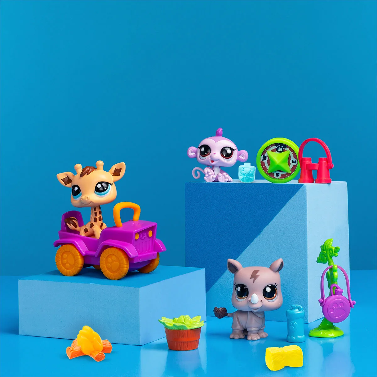 Ігровий набір Littlest Pet Shop Сафарі поліпропілен 3,99х7,49х6,35 см