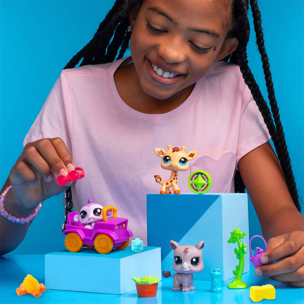 Ігровий набір Littlest Pet Shop Сафарі поліпропілен 3,99х7,49х6,35 см