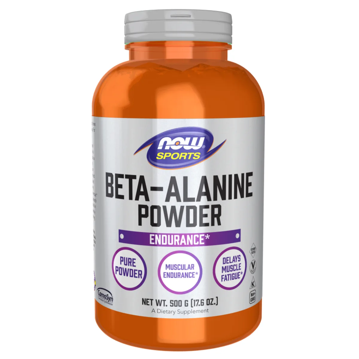Бета-аланін порошок Now Foods веганський 500 г без ГМО