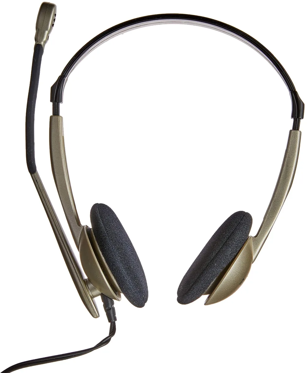 Гарнітура комп'ютерна стерео On-Ear Koss CS100i, 3.5мм, Uni Mic, 2.4м, кремовий