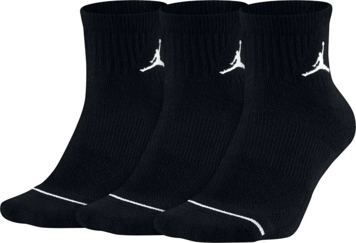 Шкарпетки NIKE полiестер 34-38 чорний 3 пари