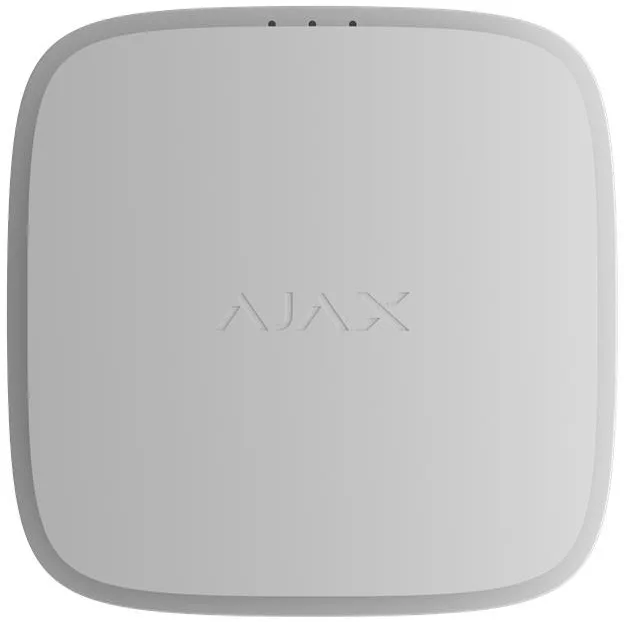 Датчик пожежний димовий Ajax EN54 FireProtect Smoke white, Jeweller, EN54, бездротовий, білий