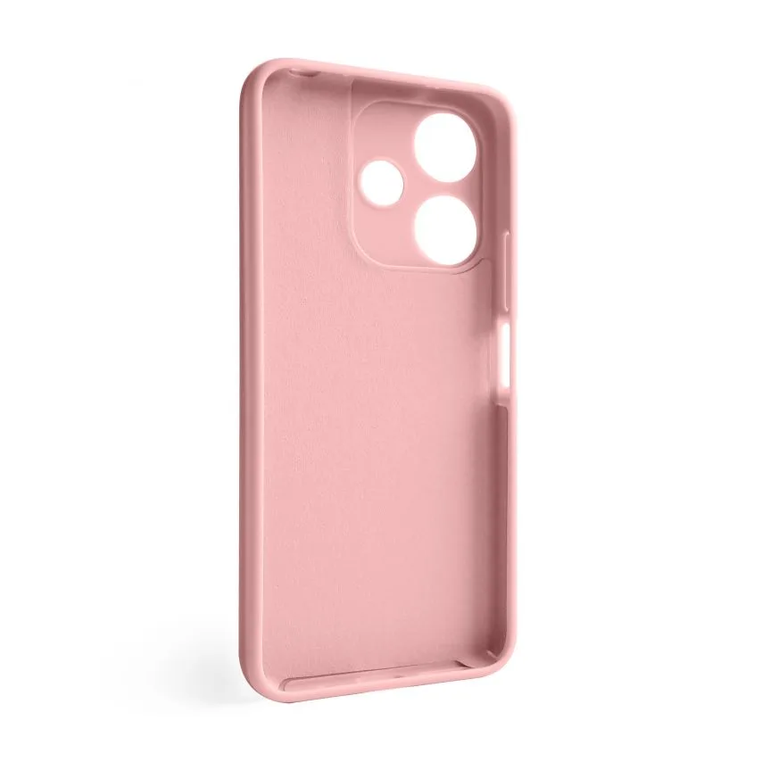 Чохол силіконовий для Xiaomi рожевий Redmi 13 06