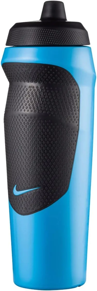 Пляшка Nike 600 мл ПНГ ТПЕ блакитна чорна унісекс