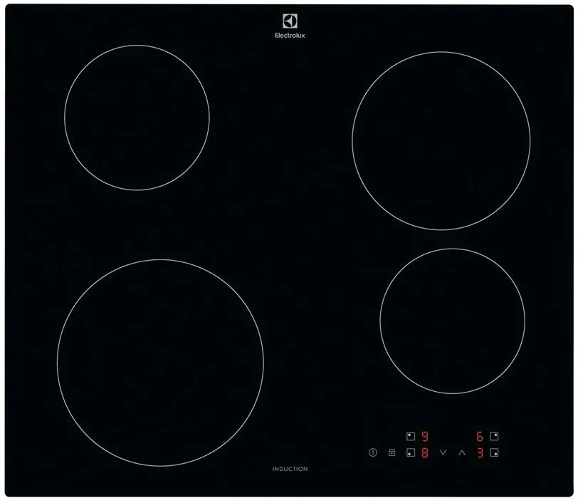 Індукційна варильна панель Electrolux, 60 см, чорного кольору.
