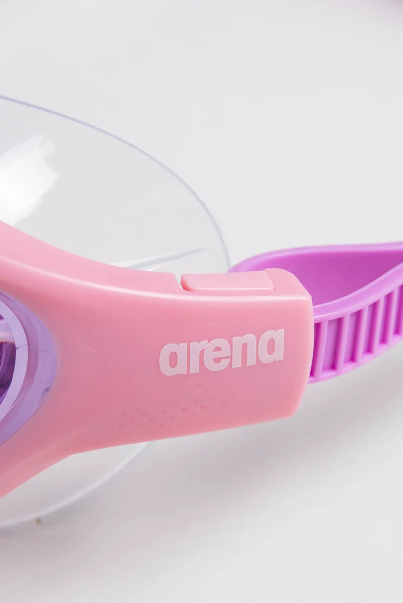 Окуляри для плавання Arena полікарбонат силікон OFSM рожевий фіолетовий дітям